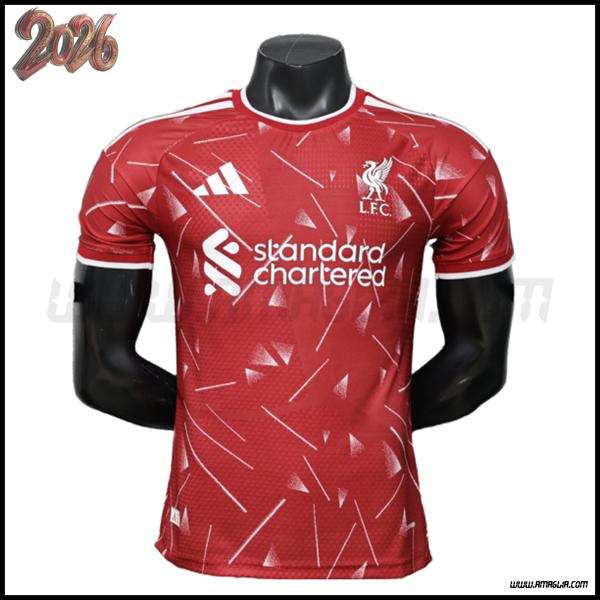 Prima Maglia Calcio Liverpool 2026/2027