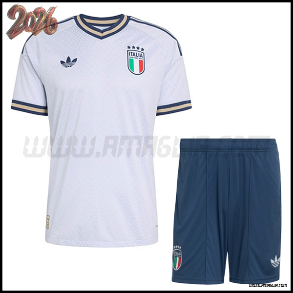 Nuovo Maglia da Italia Bambino Seconda 2026/2027