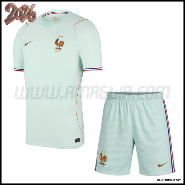 Nuovo Maglia da Francia Bambino Seconda 2026/2027