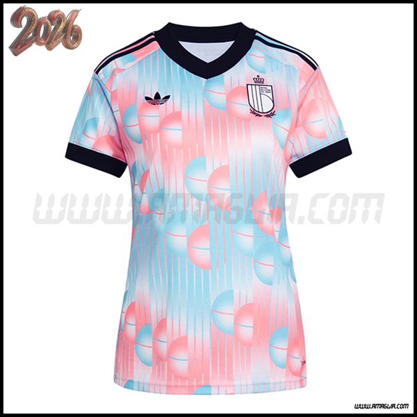 Nuovo Maglia da Belgio Donne Seconda 2026/2027